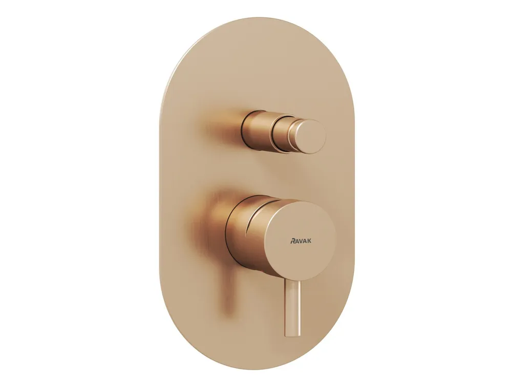 Flitsaanbieding ES 061.60RGB.O2 podomítková baterie 2-cestná s tělesem, Rose Gold Brushed (X070358)