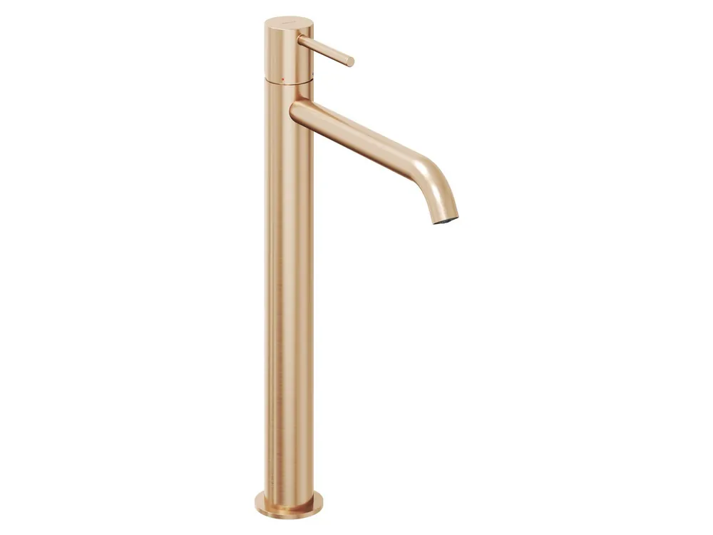Nu Kopen ES 015.60RGB umyvadlová stojánková baterie 340 mm bez výpusti, Rose Gold Brushed (X070348)