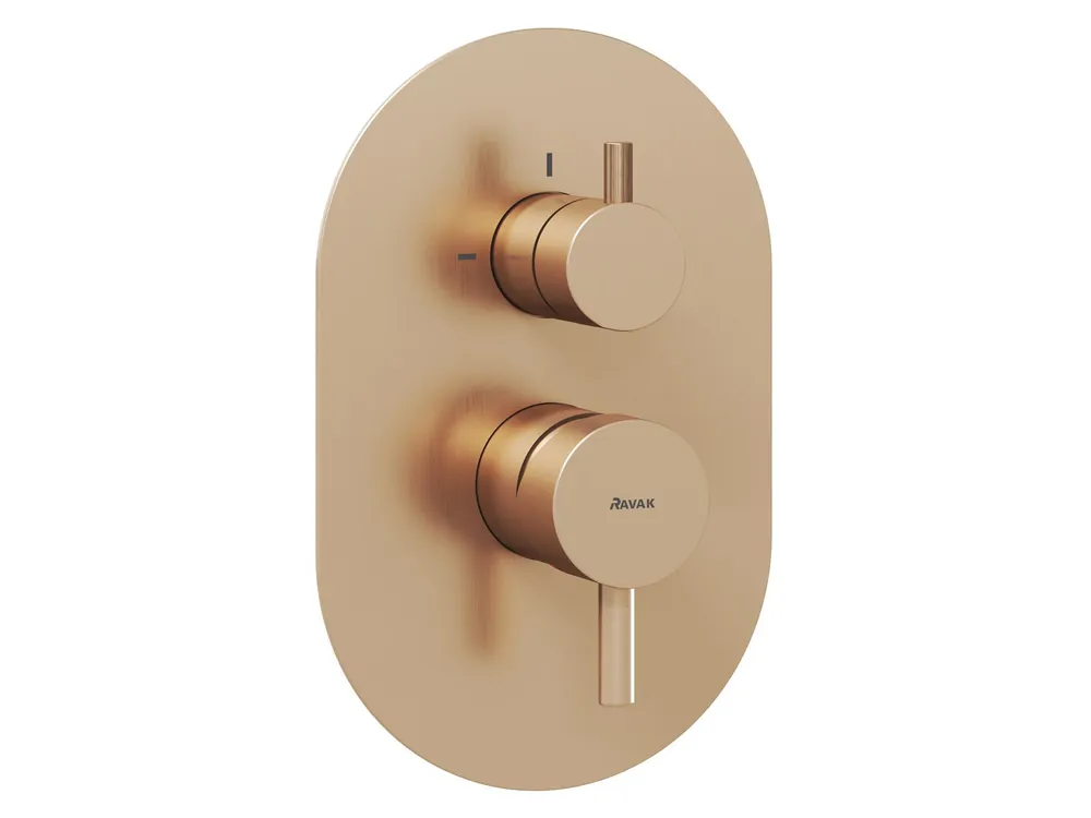 ES 065.60RGB.O2.RB07E podomítková baterie 2-cestná bez tělesa, Rose Gold Brushed (X070362) Lage Kosten