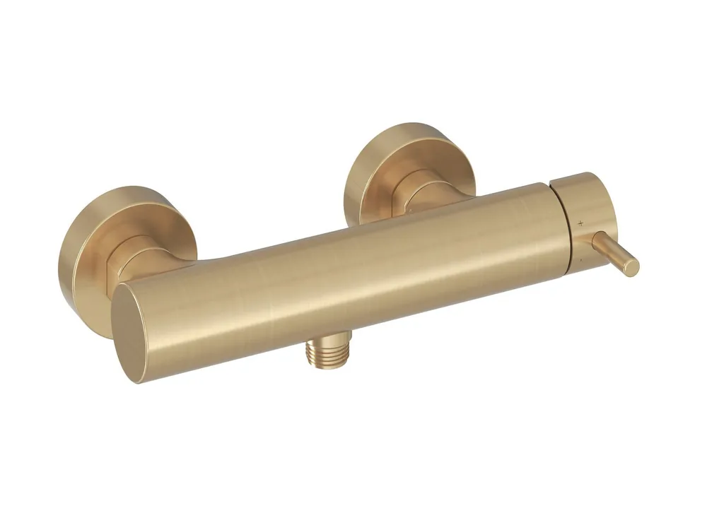 Nieuw ES 032.60GLB sprchová nástěnná baterie bez sprchového setu, Gold Brushed (X070604)
