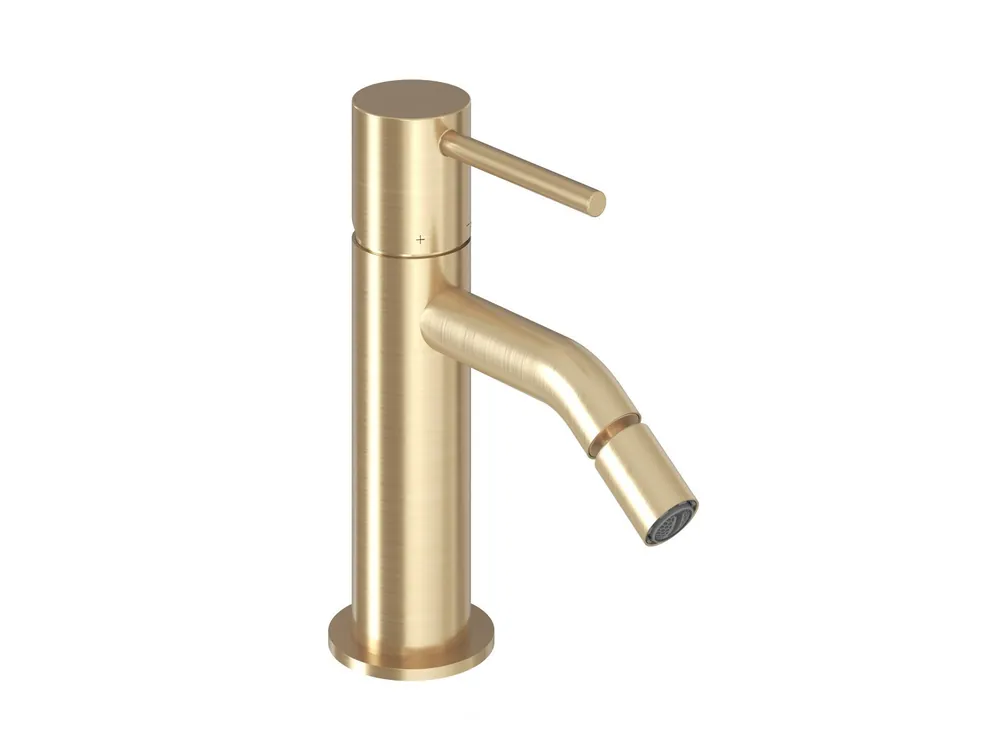 Aanbieding ES 056.60GLB bidetová stojánková baterie 154 mm bez výpusti, Gold Brushed (X070605)