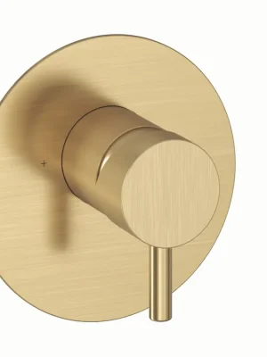 ES 062.60GLB.O1 podomítková baterie 1-cestná s tělesem, Gold Brushed (X070609) Exclusieve Akce