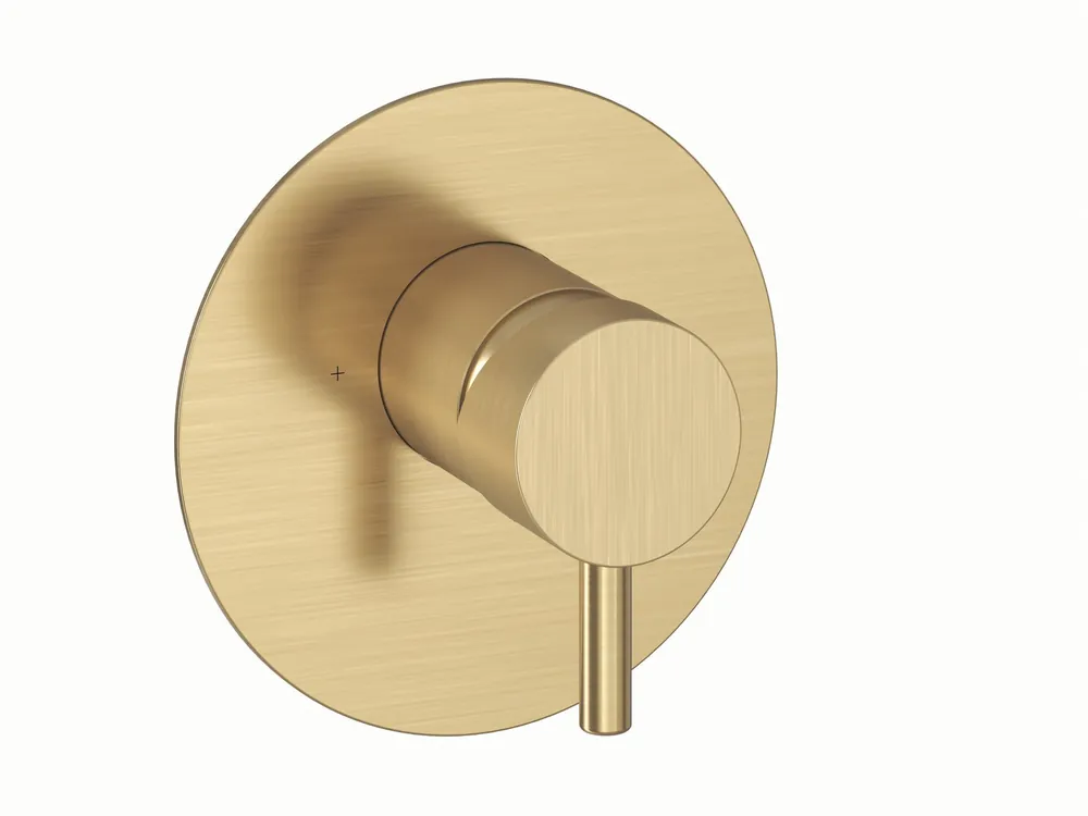 ES 062.60GLB.O1 podomítková baterie 1-cestná s tělesem, Gold Brushed (X070609) Exclusieve Aanbieding