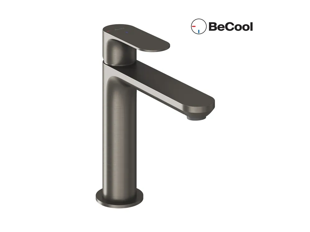 EL 012.21GB umyvadlová stojánková baterie BeCool 170 mm bez výpusti, Graphite Brushed (X070412) Kupte Ještě Dnes