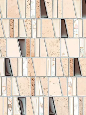 Drops stone beige mozaika scienna - obkládačka mozaika 30x30 (6003189) Gecertificeerd