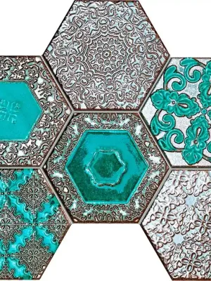 Lace absinthe mozaika scienna - obkládačka mozaika 28,9x22,1 (6003186) Nu Kopen