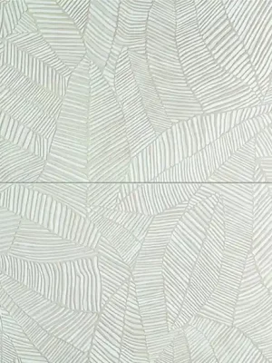 Bestel Nu Pure Leaves dekor scienny 2-elementowy - obkládačka inzerto set 89,8x65,8 krémová (6006252)