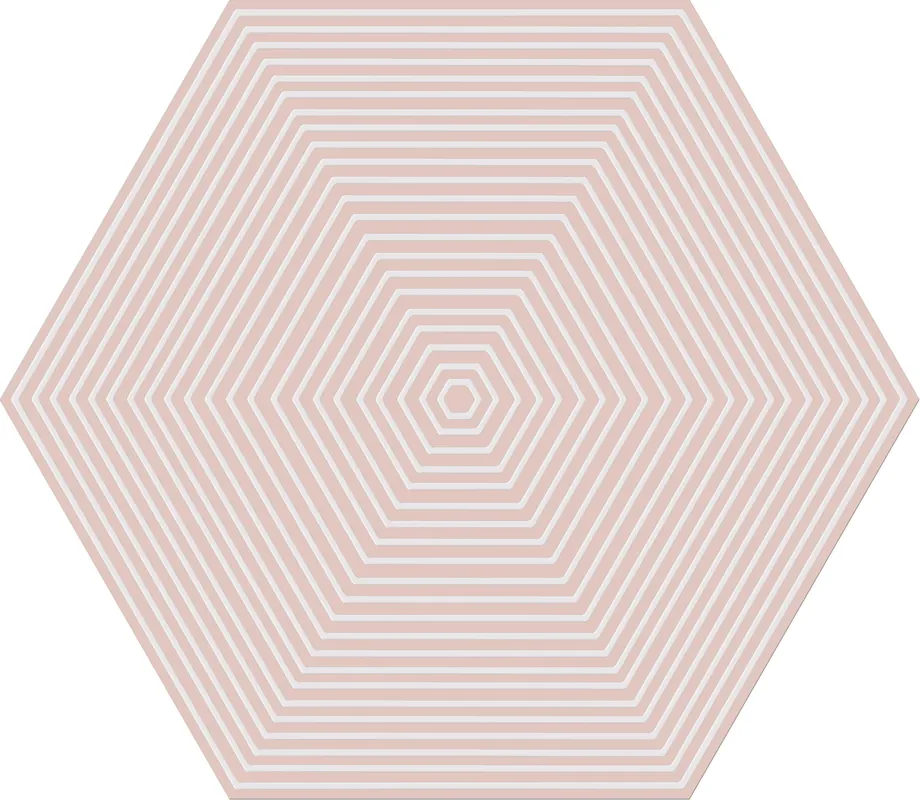 Cielo e Terra polvere geometry 1 mat dekor scienny - obkládačka inzerto 22,1x19,2 růžová (6005952) Flitsaanbieding