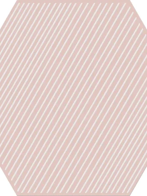 Cielo e Terra polvere geometry 3 mat dekor scienny - obkládačka inzerto 22,1x19,2 růžová (6005954) Meest Verkocht
