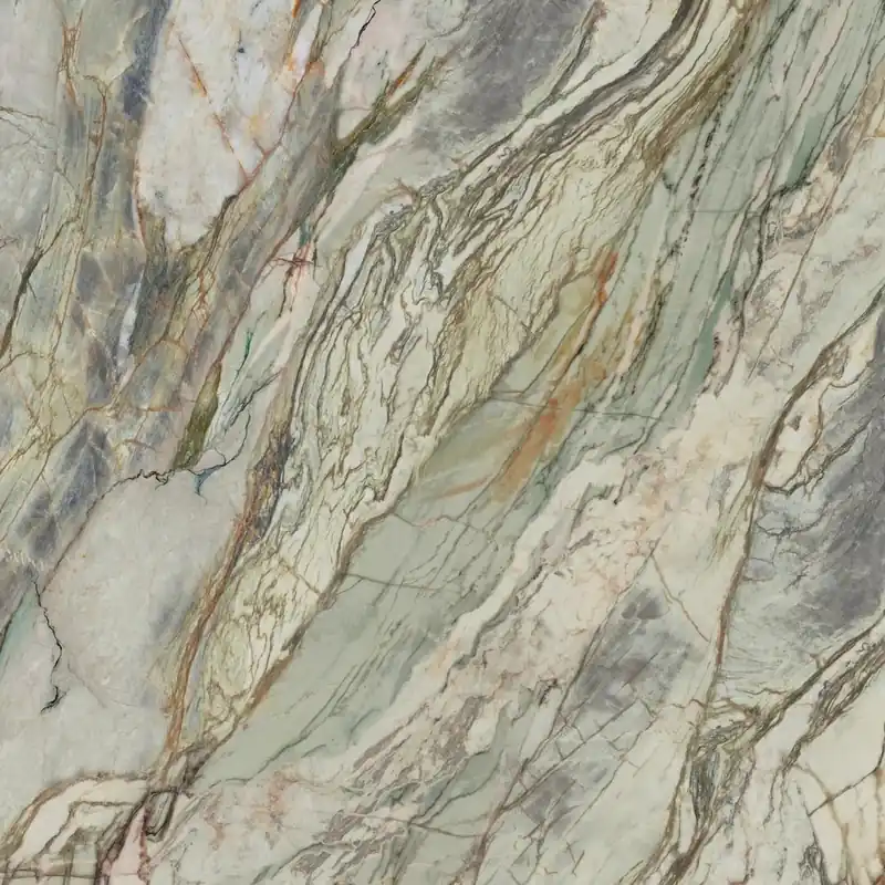 Voordeelprijs Abstract Green rekt. poler - dlaždice rektifikovaná 119,8x119,8 zelená lesk (169402)