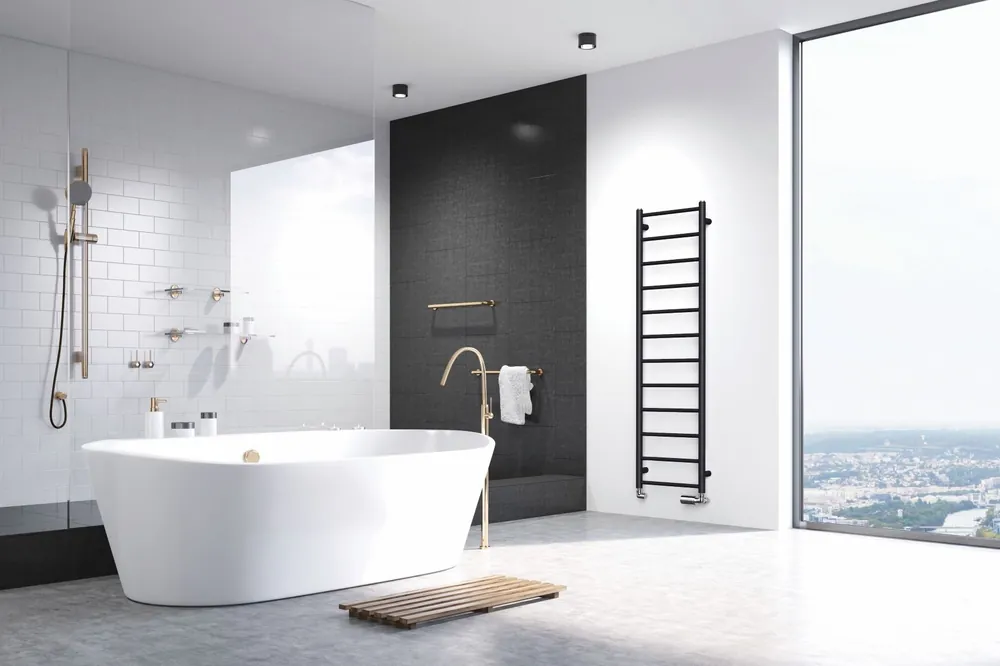 Express Levering Aura - otopné těleso 40x138 cm, sněhově bílá lesk RAL9016 (DDIN13800400SK01)