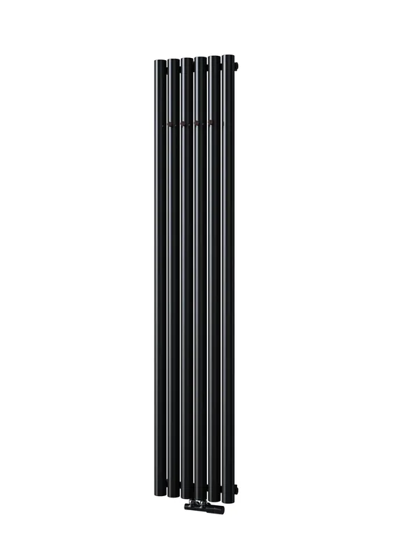Goedkoop Akros s háčky - otopné těleso 35x150 cm, sněhově bílá lesk RAL9016 (DAKH15000350SM01)