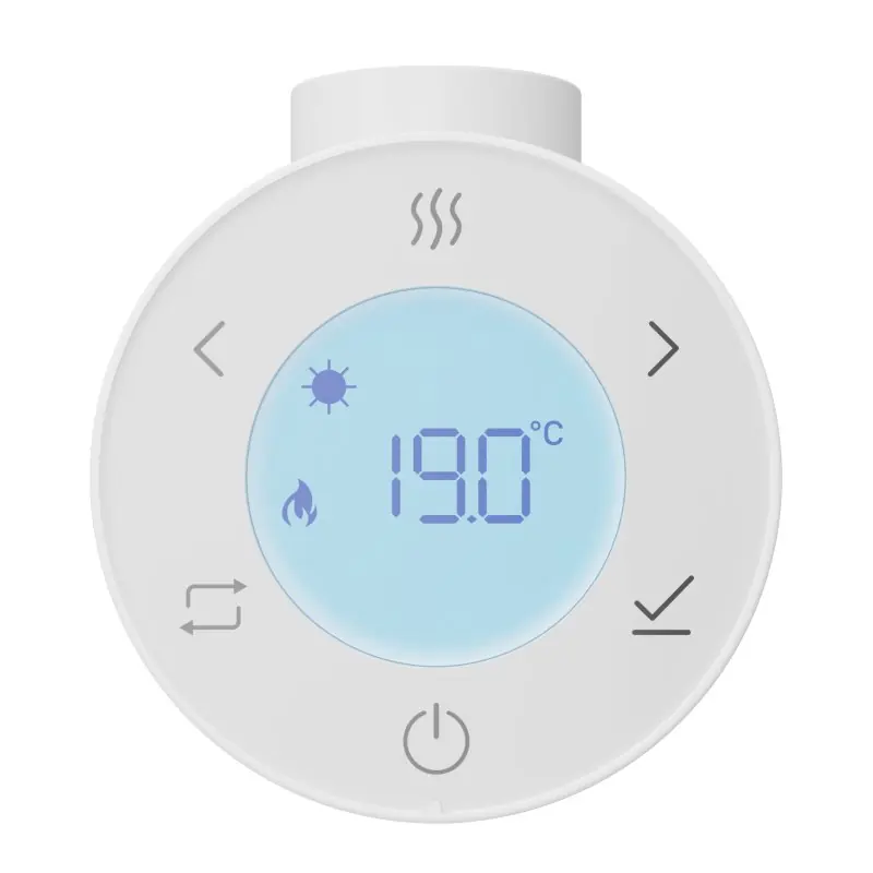 Rio - regulátor s Nexus systémem pro elektrické radiátory s dobře čitelným podsvíceným LCD displejem a intuitivním ovládáním bílý (O30-1S000Q01-01-CZ) Must-Have
