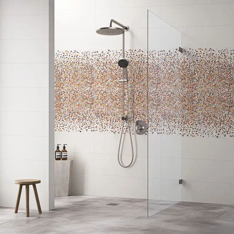Superprijs Papeete compo moorea warm A+B - obkládačka inzerto set 25x75 hnědá (IPER05)