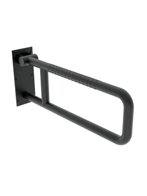 Hete Deal Sklopné černé podpěrné madlo 600 mm (BMSC 9060-90)
