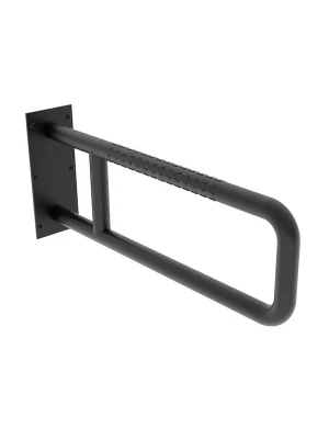 Veilige Betaling Černé pevné podpěrné madlo 600 mm (BMUC 9060-90)