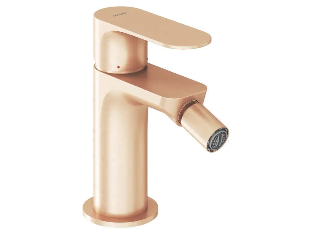 EL 056.60RGB bidetová stojánková baterie 130 mm bez výpusti, Rose Gold Brushed (X070369) Fabrieksprijs