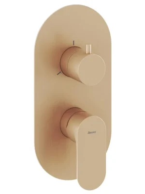 EL 068.60RGB.O3.RB07F podomítková baterie 3-cestná bez tělesa, Rose Gold Brushed (X070371) Značkový