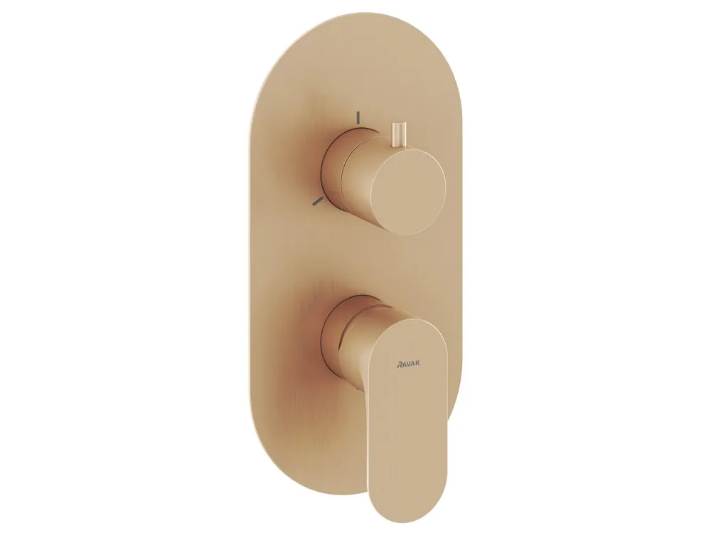 EL 068.60RGB.O3.RB07F podomítková baterie 3-cestná bez tělesa, Rose Gold Brushed (X070371) Merkproduct