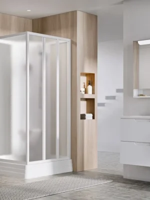 ASBP3 90x90 sprchový box čtvercový, rám bílý/sklo Grape (83677112ZG) Ihned K Objednání