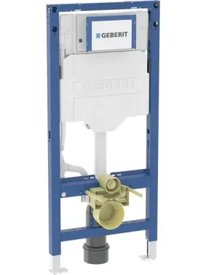 Omezené Množství Montážní prvek Geberit Duofix pro závěsné WC, 112 cm, se splachovací nádržkou pod omítku Sigma 12 cm a Power & Connect boxem (111.900.00.6)