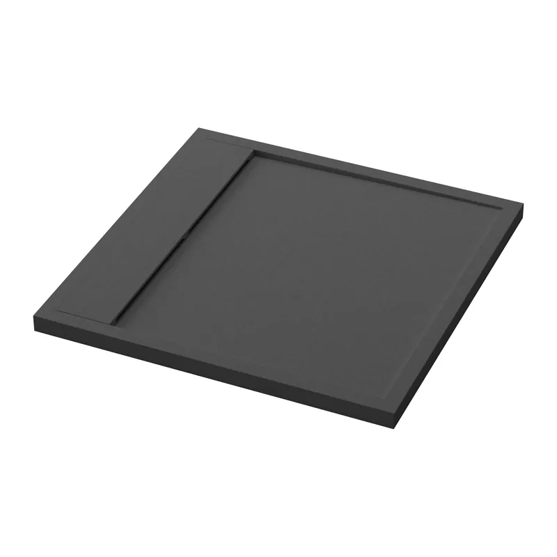 Gratis Retour Rug šedá - čtvercová sprchová vanička 100x100, PlyLite (W30Q10016)
