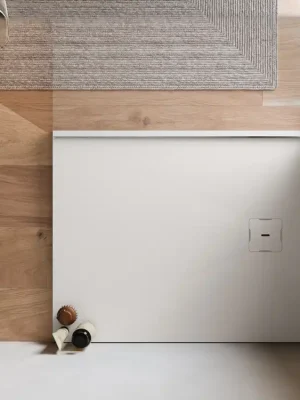 Vysoce Kvalitní Calce bílá - obdélníková sprchová vanička 230x100, Mineralite (W31AS23010009)