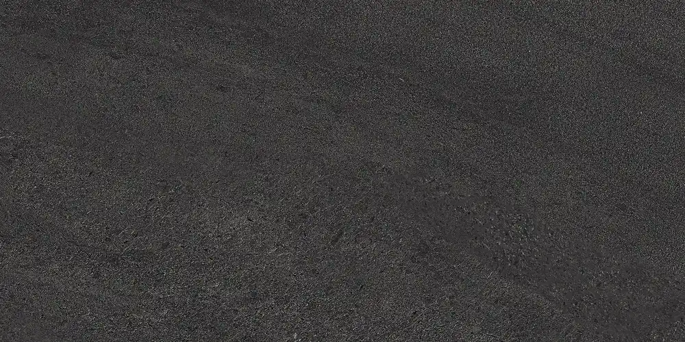 Lime-Rock Black - dlažba rektifikovaná 37,5x75 černá s protiskluzem (LMRCK RB377N RM) Beperkte Voorraad