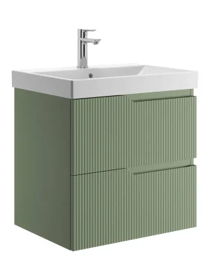 Cubito Style - skříňka pod umyvadlo 56,5 cm, 2 zásuvky, zelená mint (H40J4404023541) Finale Uitverkoop