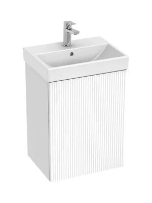 Cubito Style - skříňka pod umyvadlo 45 cm, 1 dvířka, bílá (H40J4451023041) Aanbieding