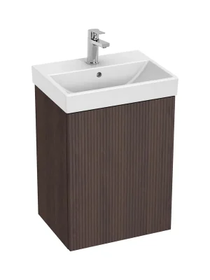 Uitverkoop Cubito Style - skříňka pod umyvadlo 45 cm, 1 dvířka, tmavý ořech (H40J4451023561)