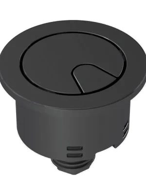 Tijdelijk Beschikbaar Splachovací tlačítko Dual Flush, černá matná (H8903777160003)