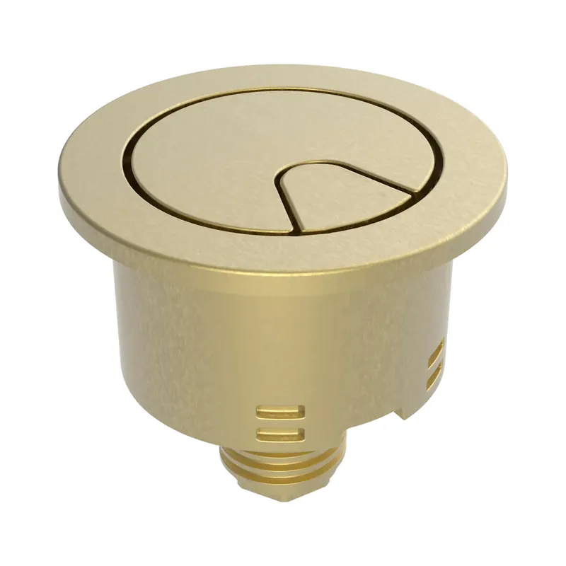 Splachovací tlačítko Dual Flush, kartáčovaná zlatá (H8903771990003) Alleen Vandaag