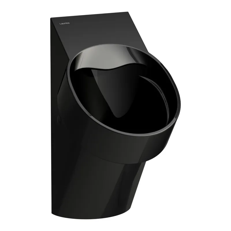 Značkový Val - odsávací urinál rimless, černá lesklá (H8402850200001)