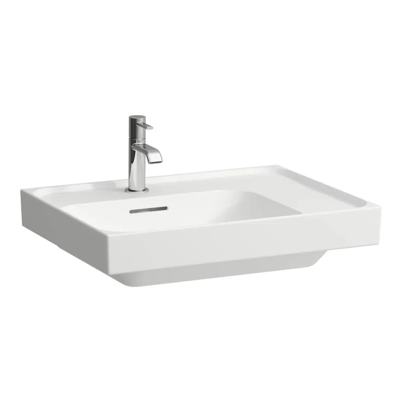 Weekendaanbieding Meda - umyvadlo 60x46, s odkládací plochou vpravo, bílá matná (H8171117571041)