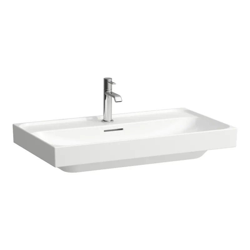 Bestel Nu Meda - umyvadlo 80x46, otvor pro baterii, bílá matná (H8101177571041)
