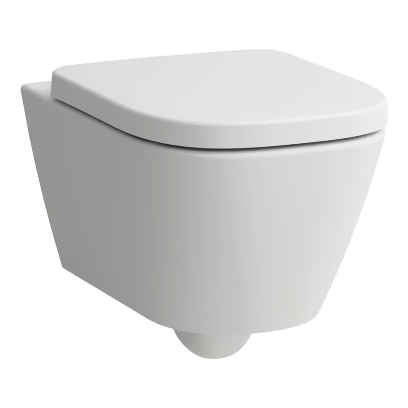 Meda - závěsný klozet, Silent flush, rimless, hluboké splachování, advanced, včetně uchycení Laufen Easyfit 2.0, bez sedátka, bílá matná (H8201107570001) Betrouwbaar