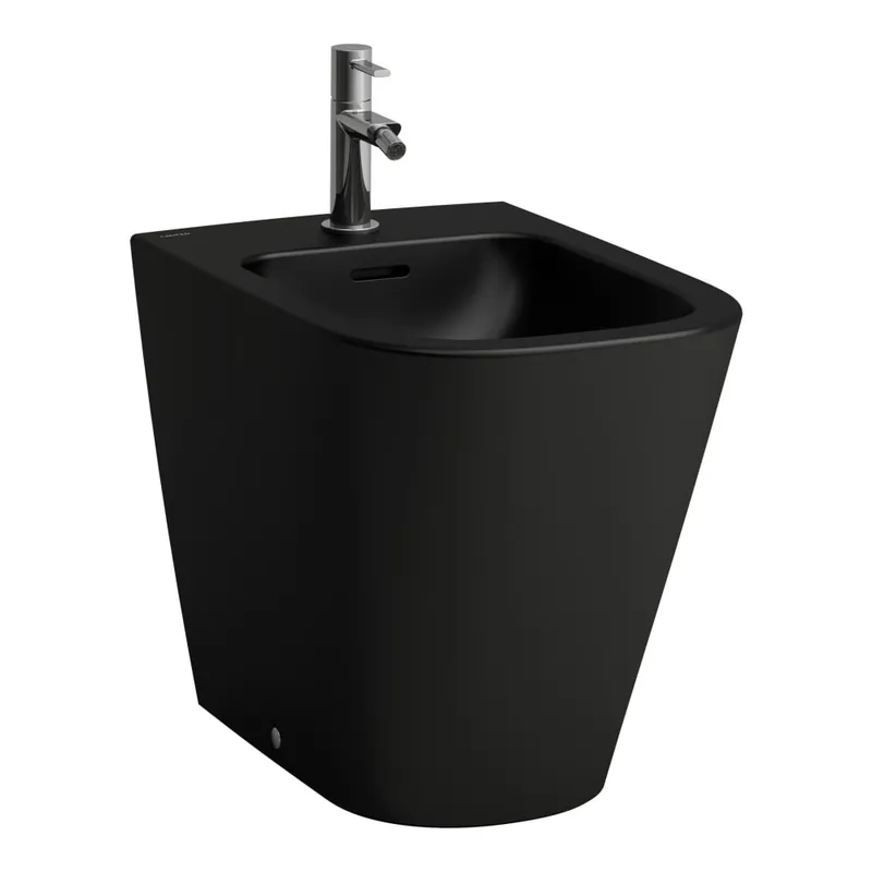 Laatste Kans Meda - bidet stojící, otvor pro baterii, černá matná (H8321117163021)