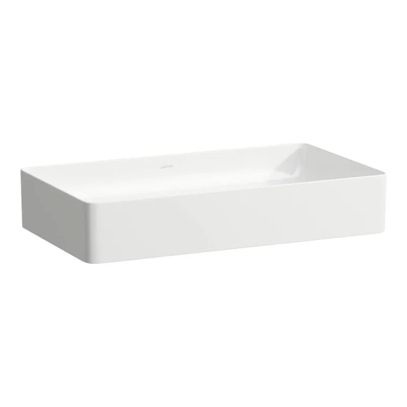 Laatste Kans Living Square SaphirKeramik - umyvadlová mísa 60x34, bez otvoru pro baterii, bílá matná (H8114347571121)