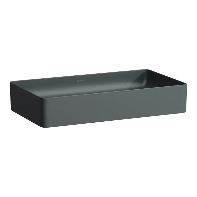 Weekendaanbieding Living Square SaphirKeramik - umyvadlová mísa 60x34, bez otvoru pro baterii, grafit matná (H8114347581121)