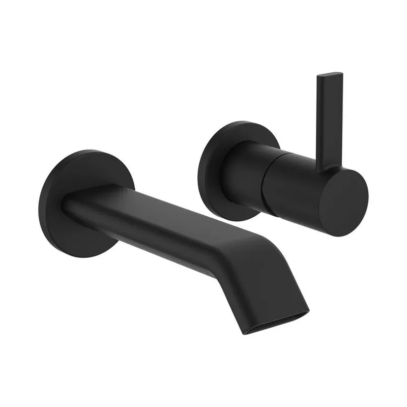 Bestseller Meda - umyvadlová dvouotvorová podomítková baterie, výtok 150 mm, černá matná (HF506622428000)
