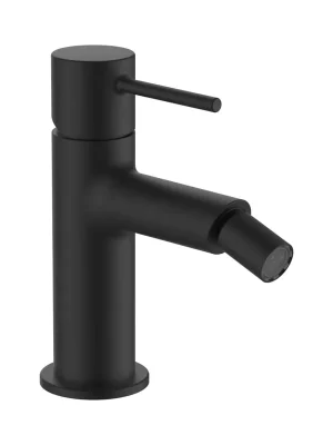 Actieprijs Twinplus Slim - bidetová páková baterie, pevný výtok 11 cm, s automatickou výpustí, černá matná (HF505410428010)
