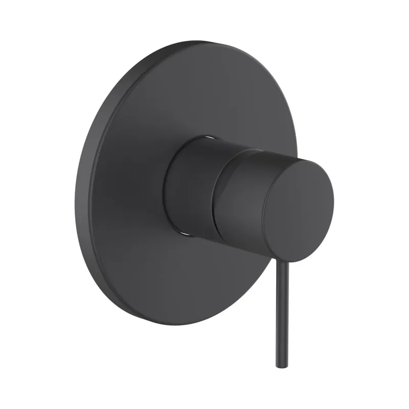 Twinplus Slim - sprchová podomítková páková baterie, černá matná (HF505478428000) Speciale Aanbieding
