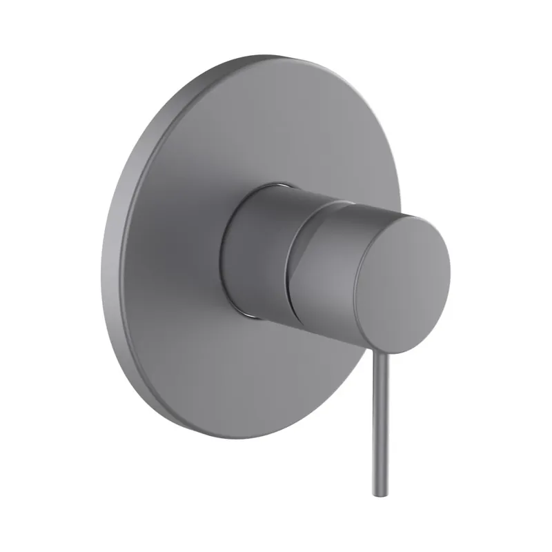 Express Levering Twinplus Slim - sprchová podomítková páková baterie, inox kartáčovaná ocel (HF505478423000)