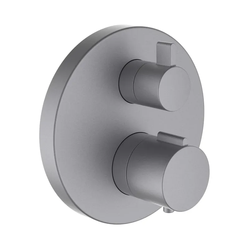 Twinplus - sprchová podomítková termostatická baterie, inox kartáčovaná ocel (HF905474423000) Gratis Retour