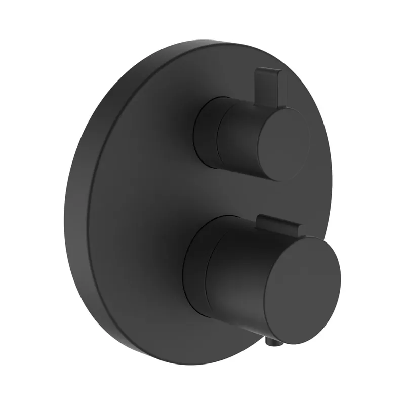 Must-Have Twinplus - vanová podomítková termostatická baterie, černá matná (HF905475428000)