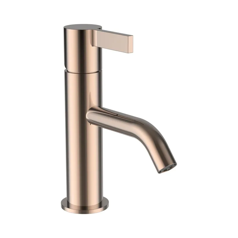 Kartell by Laufen - umyvadlová páková baterie, vyložení 115 mm, bez automatické výpusti, zlatorůžová (H3113310821001) Beste Prijs