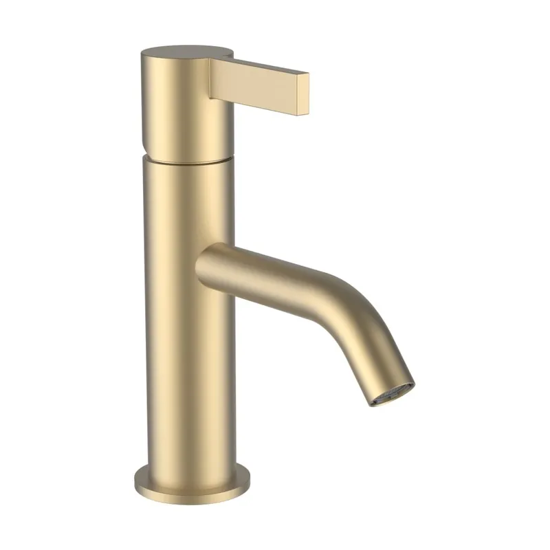 Hoge Kwaliteit Kartell by Laufen - umyvadlová páková baterie, vyložení 115 mm, bez automatické výpusti, zlatá matná (H3113310831001)