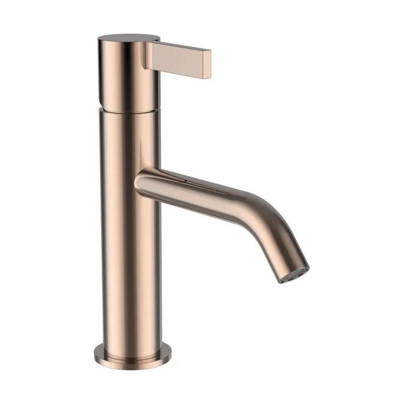 Bestel Nu Kartell by Laufen - umyvadlová páková baterie, vyložení 135 mm, bez automatické výpusti, zlatorůžová (H3113310821201)