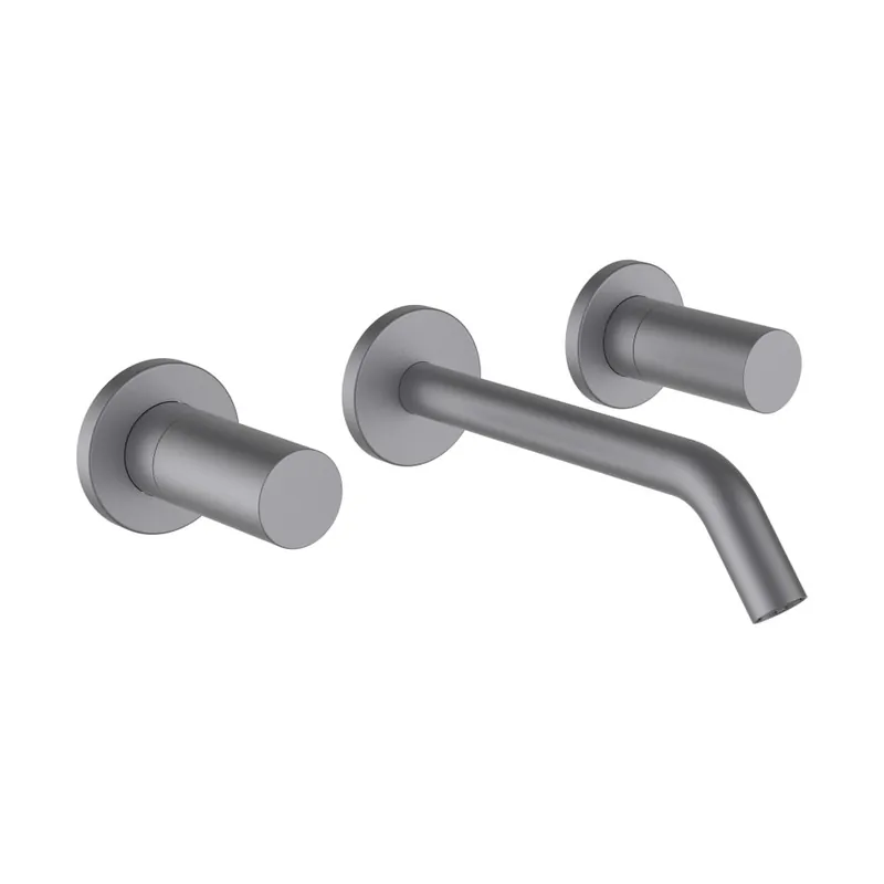 Kartell by Laufen - umyvadlová tříotvorová podomítková baterie, inox kartáčovaná ocel (H3123360901201) Gereduceerde Prijs